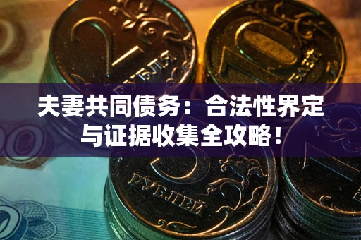 济南夫妻共同债务：合法性界定与证据收集全攻略！